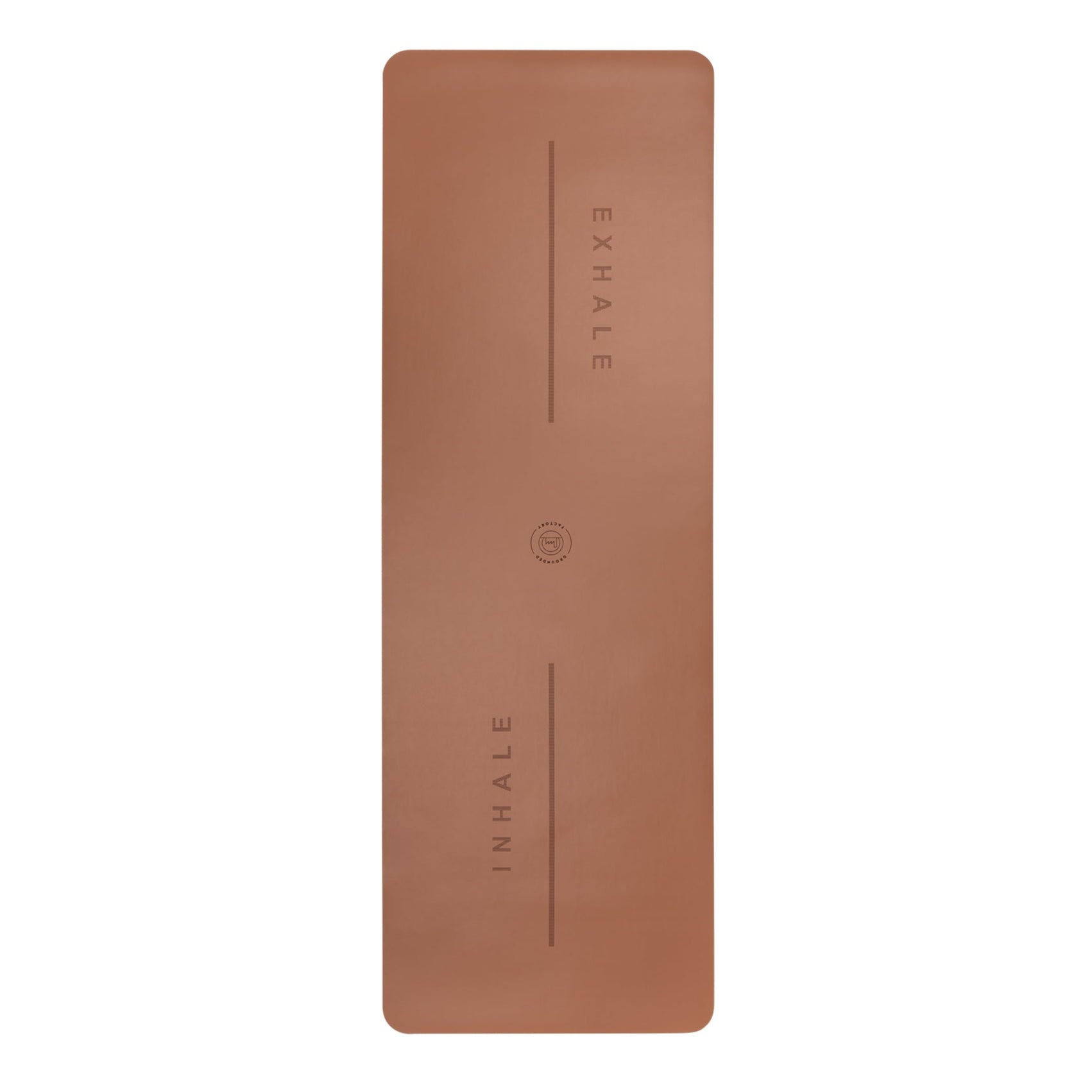 Inhale Exhale Super Grip yogamat Caramel/Beige: 3,5 mm