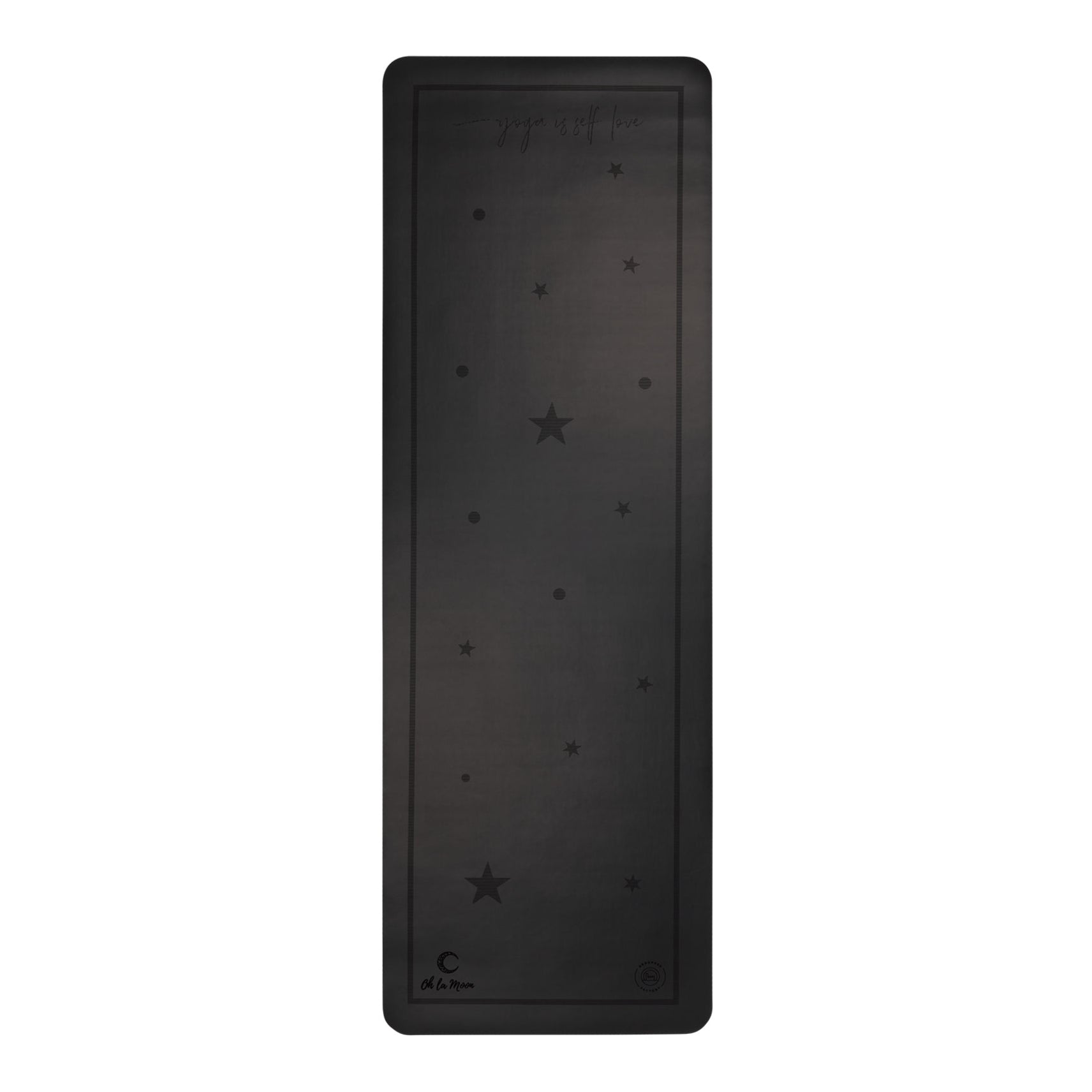 Oh la moon Super Grip yogamat zwart: 3,5 mm