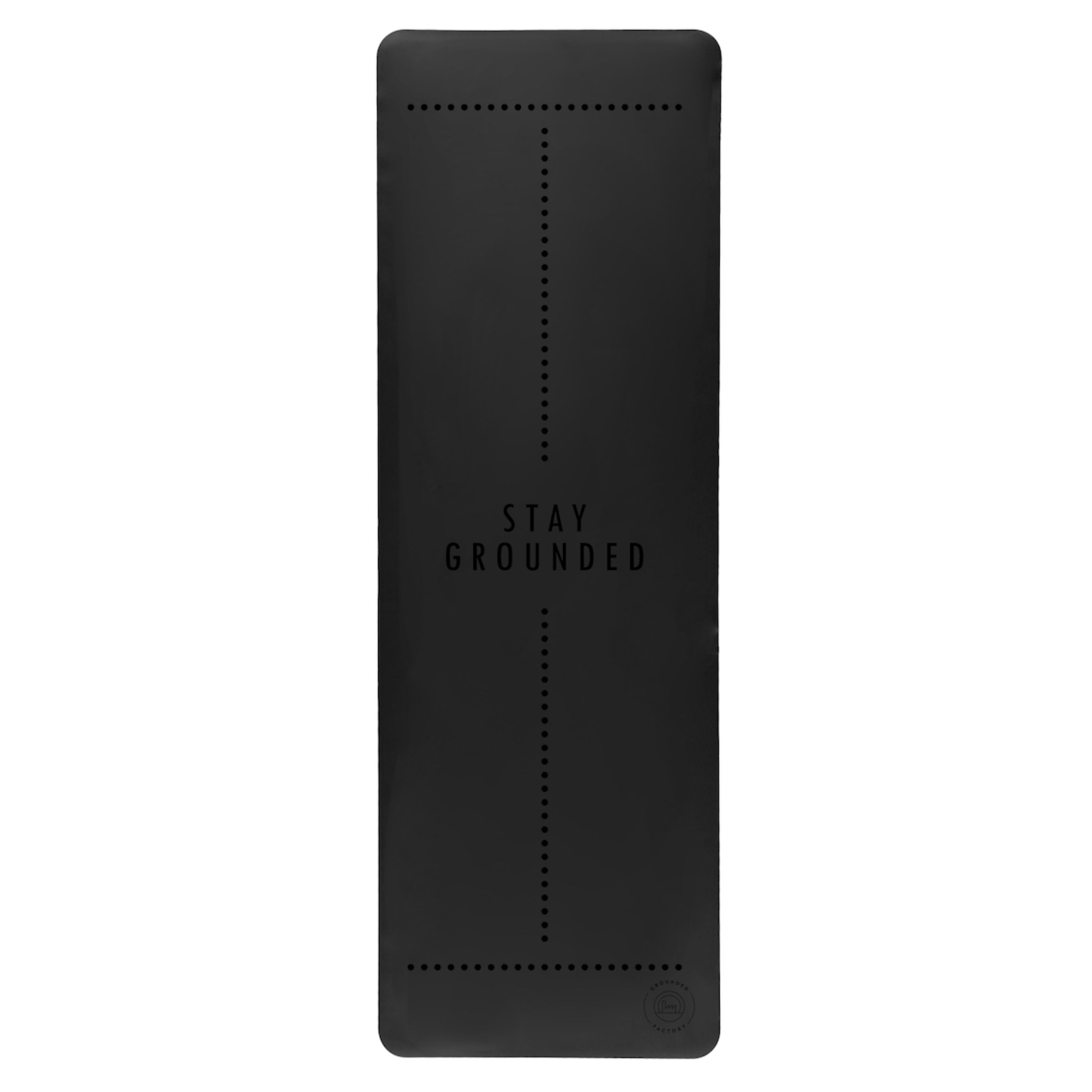 Stay Grounded Super Grip yogamat zwart: 3,5 mm
