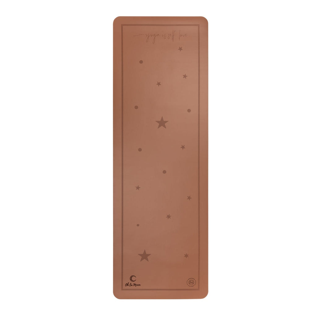 Oh la moon Super Grip Yogamat Beige / Caramel: 3,5 mm