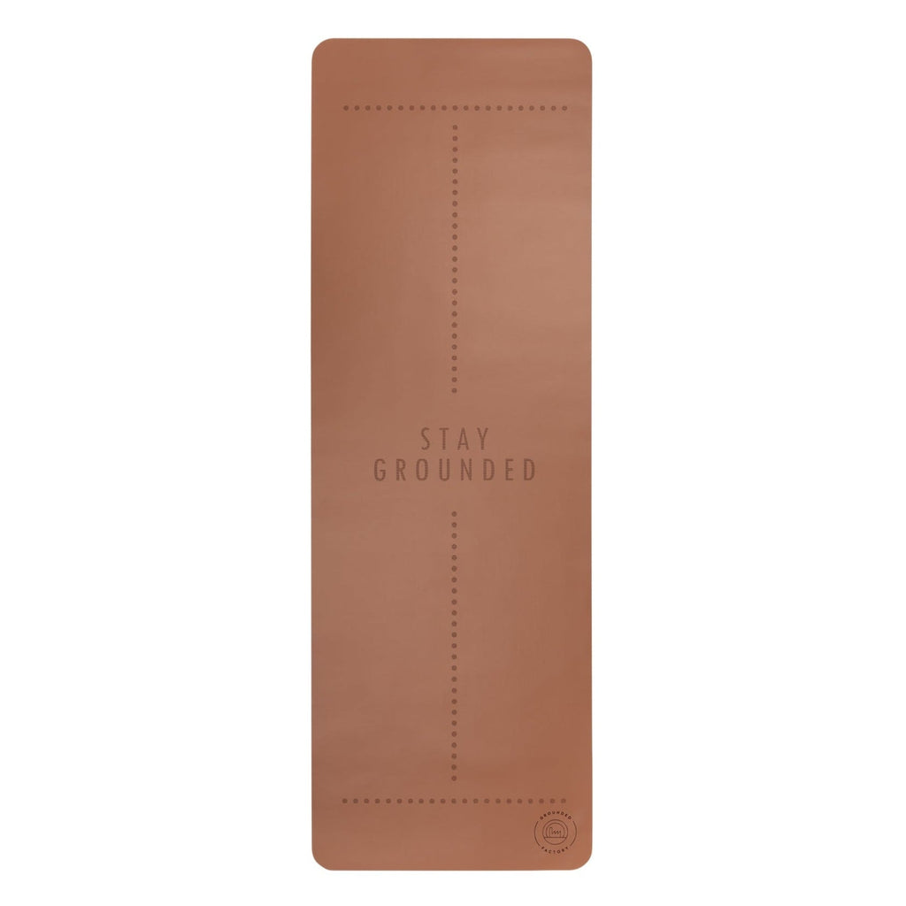 Stay Grounded Super Grip yogamat Caramel: 3,5 mm